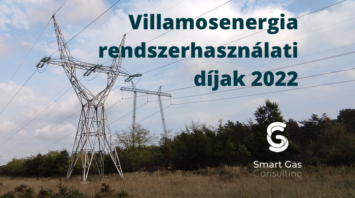 Villamosenergia rendszerhasználati díjak 2022